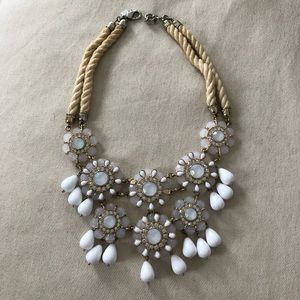 Banana Republic White Necklace